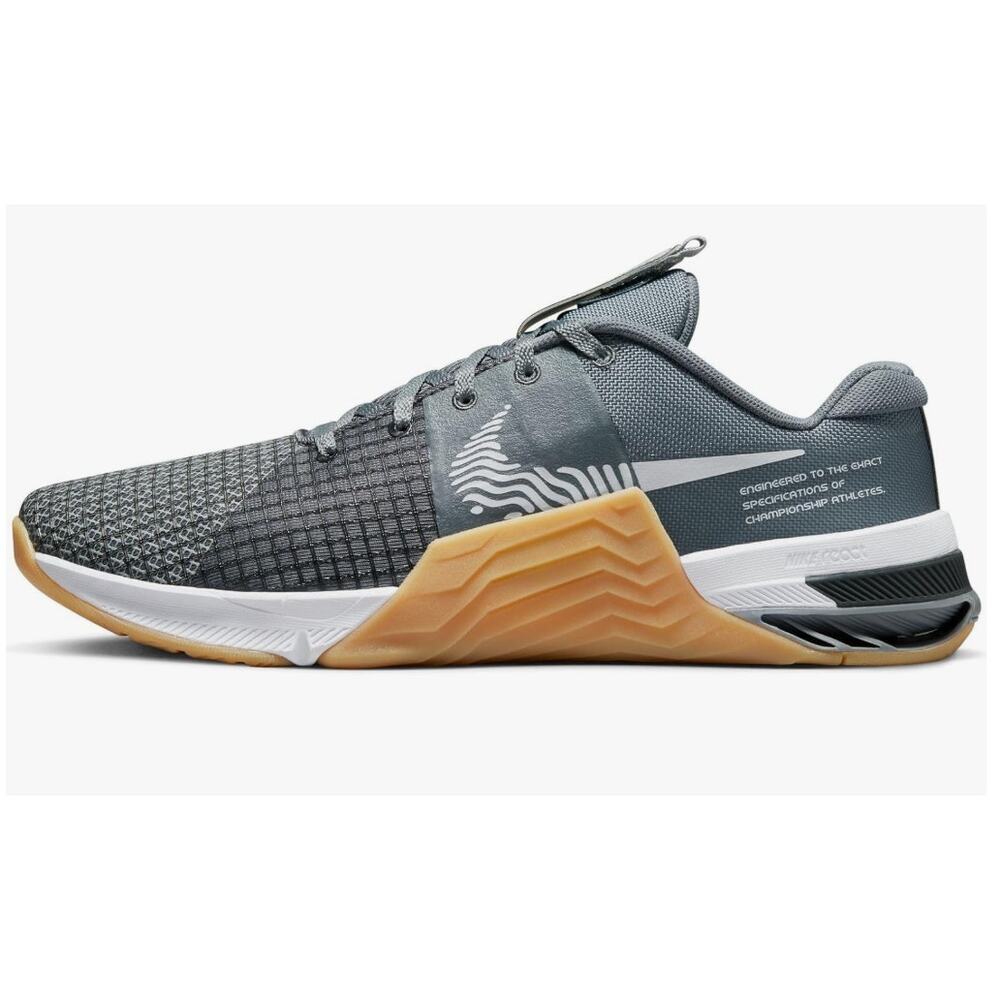 Nike Men's Metcon 8 Trainers, Smoke Grey White Dk Smoke Grey, 9.5